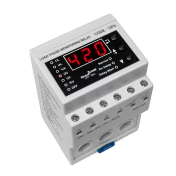 کنترل فاز-بار ۱ تا ۶۰ آمپر، ۳فاز- مدل: LPF-۶۰A LOAD PHASE MONITORING RELAY: MODEL: LPF-60A 13F5