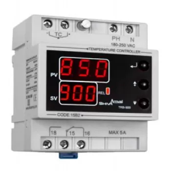 ترموستات ۹۰۰-۰ مدل TRB-۹۰۰ شیوا امواج TEMPERATURE CONTROLLER 0.. 900 MODEL TRB-900 SHIVA AMVAJ 15B2