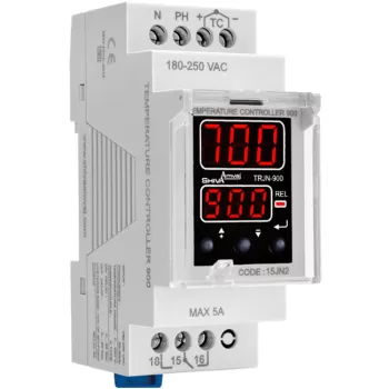 ترموستات ۹۰۰-۰ مدل TRJN-۹۰۰ سری N شیوا امواج TEMPERATURE CONTROLLER 0.. 900 MODEL TRJN-900 N SERIES SHIVA AMVAJ 15JN2