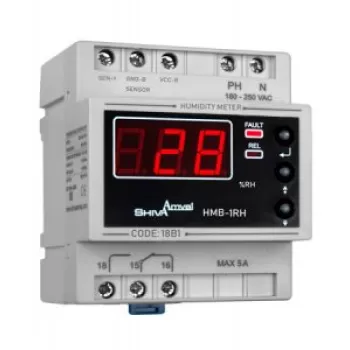 رطوبت سنج مدل HMB-۱RH شیوا امواج HUMIDITY METER MODEL HMB-1RH SHIVA AMVAJ 18B1