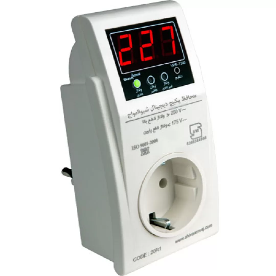 محافظ پکیج دیجیتال DIGITAL VOLTAGE PROTECTOR 20R1  شیوا امواج SHIVA AMVAJ