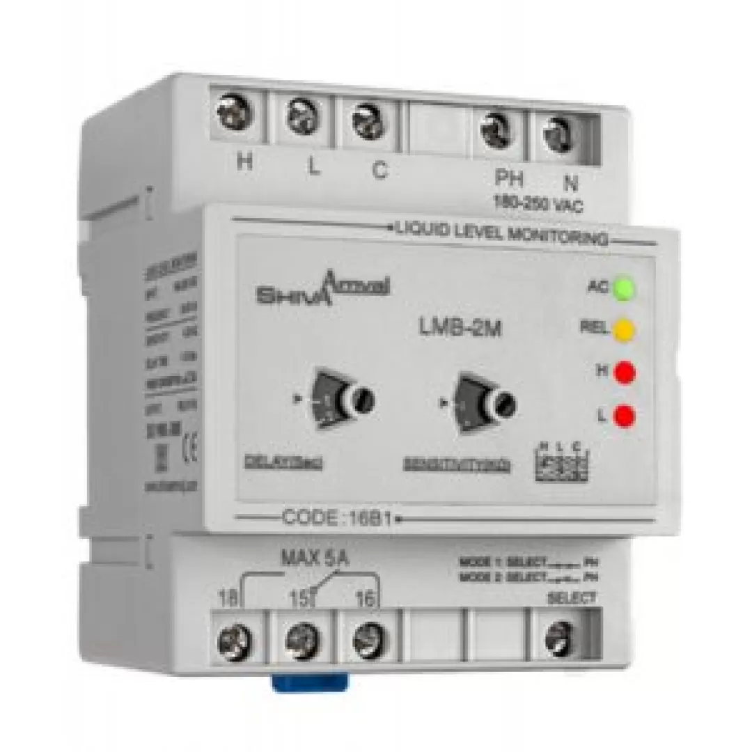 فلوتر الکترونیکی مدل LMB-۲M شیوا امواج LIQUID LEVEL MONITORING MODEL LMB-2M SHIVA AMVAJ 16B1  شیوا امواج SHIVA AMVAJ