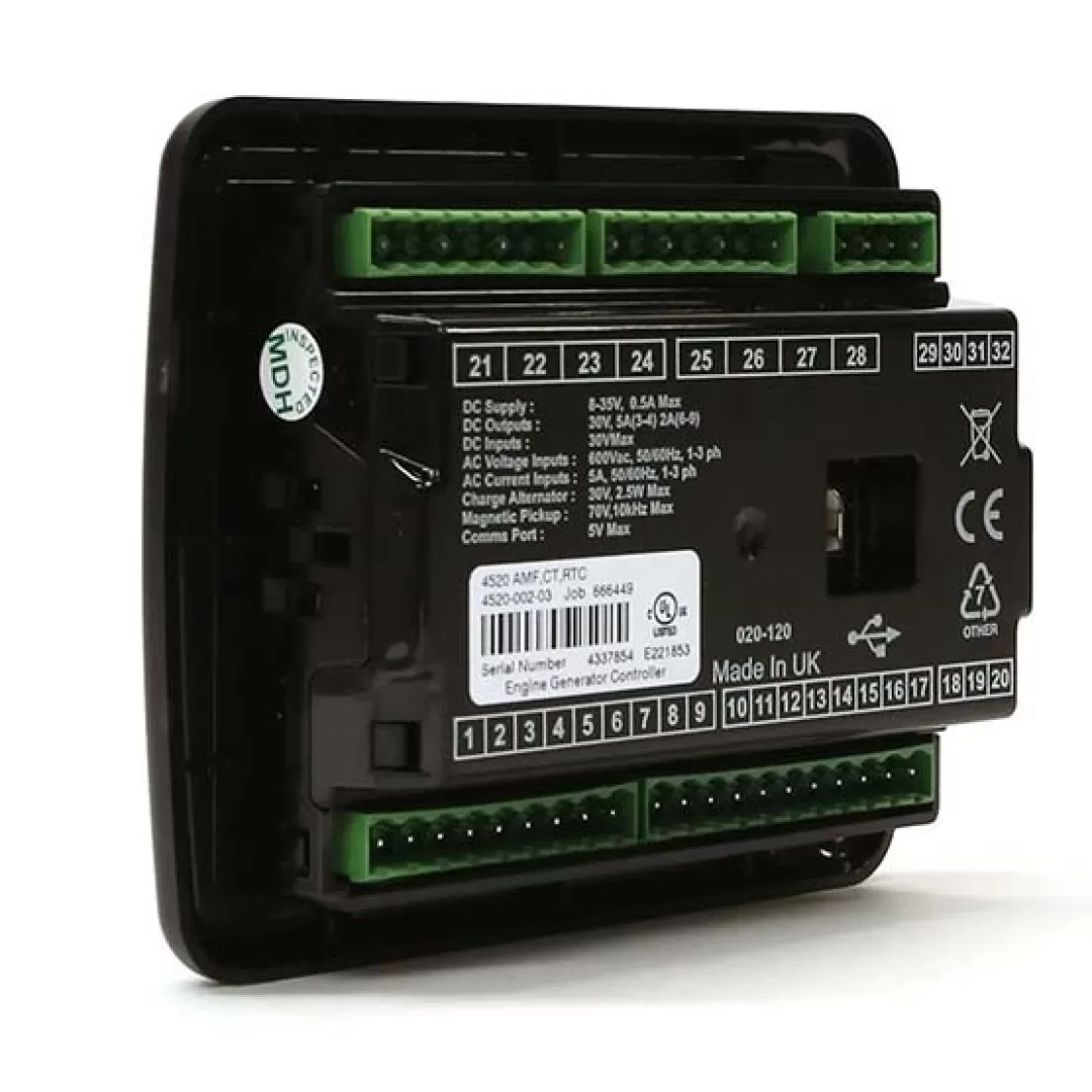 برد کنترل دیزل ژنراتور مدل ۴۵۲۰ دیپ سی AUTO SRART AND AUTO MAINS FAILURE CONTROL MODULES MODEL DSE 4520 DEEP SEA   دیپ سی Deep Sea