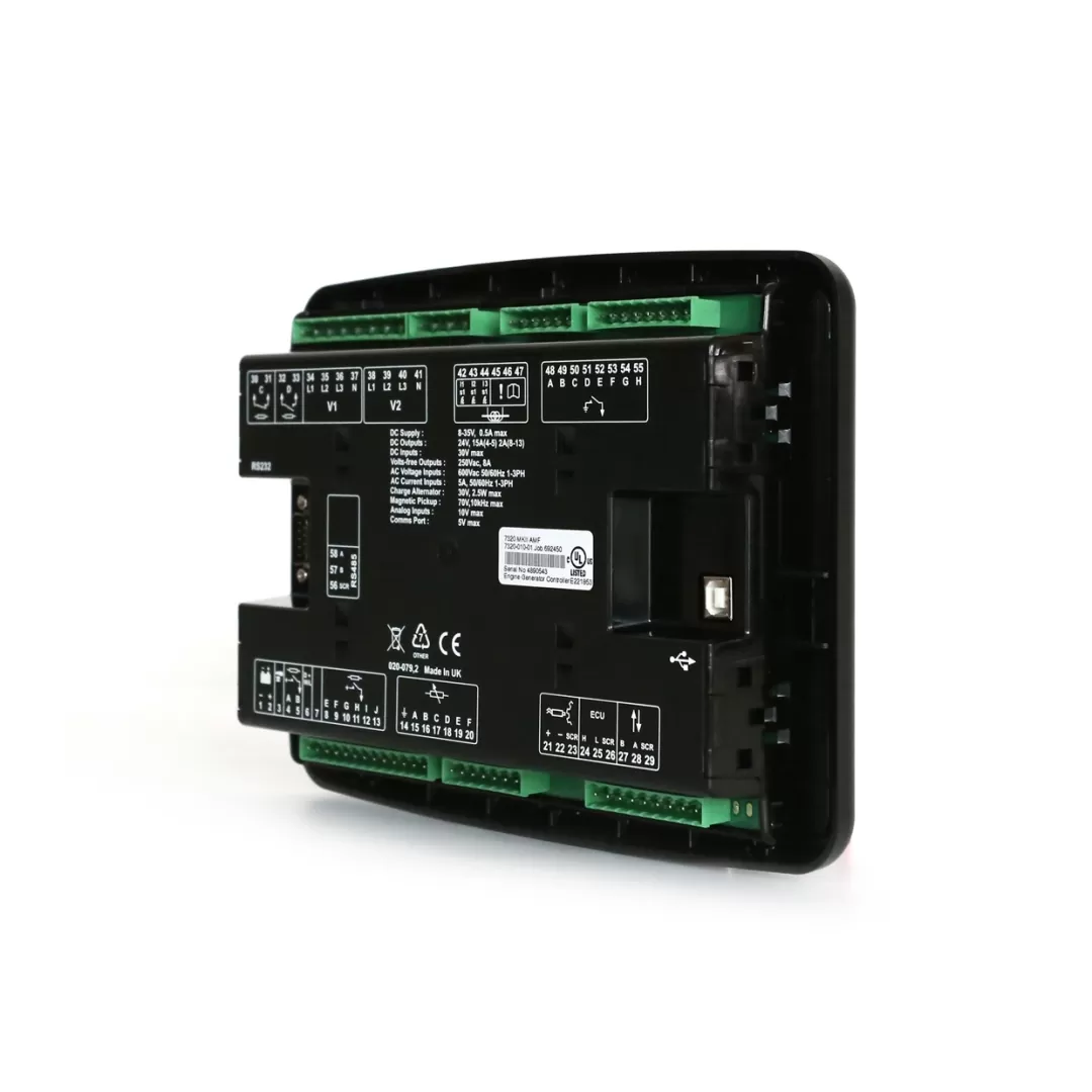 برد کنترل دیزل ژنراتور DSE ۷۳۲۰MKII دیپ سی AUTO SRART AND AUTO MAINS FAILURE CONTROL MODULES MODEL DSE 7320MKII DEEP SEA   دیپ سی Deep Sea