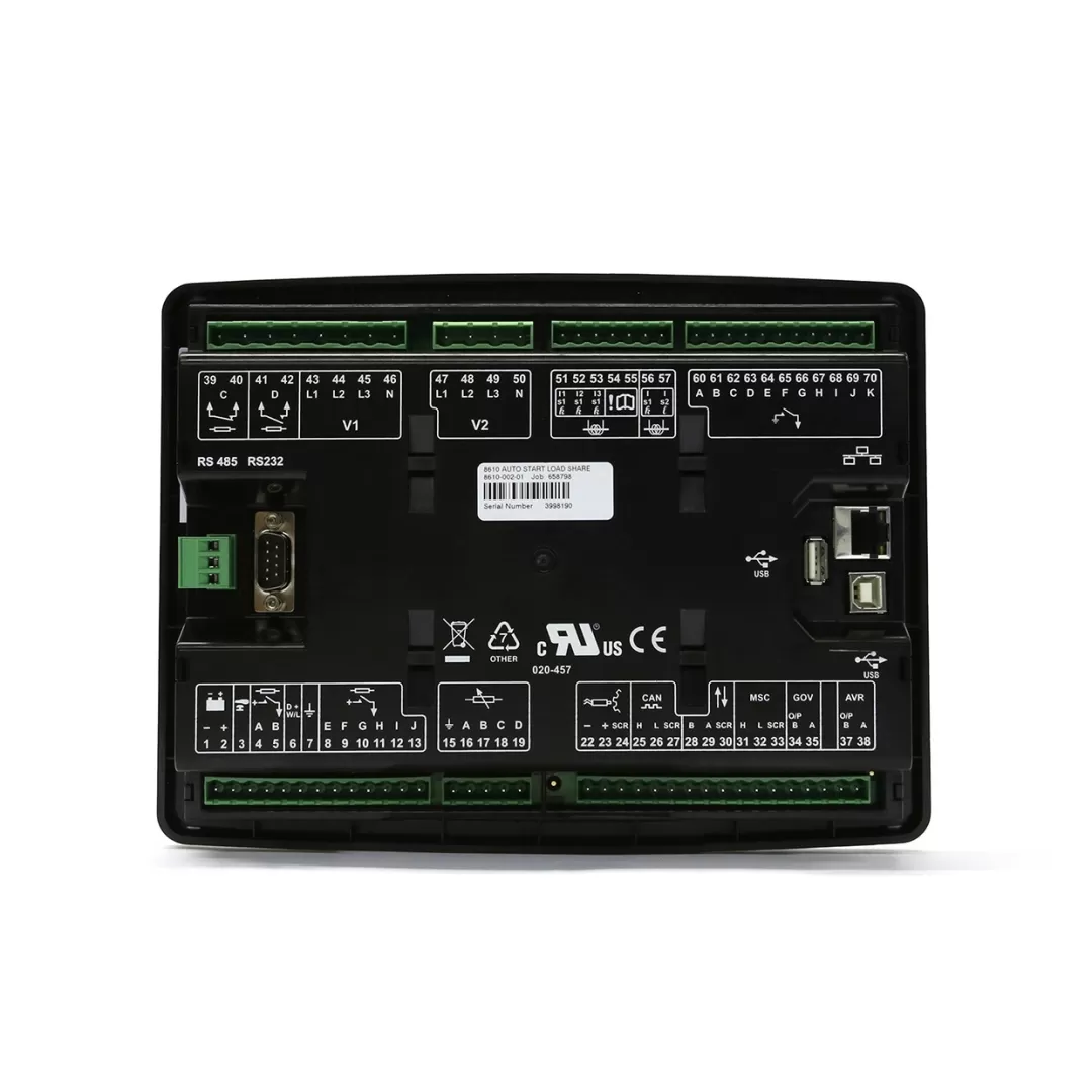 برد کنترل دیزل ژنراتور DSE ۸۶۱۰ دیپ سی AUTO SRART AND AUTO MAINS FAILURE CONTROL MODULES MODEL DSE 8610 DEEP SEA   دیپ سی Deep Sea