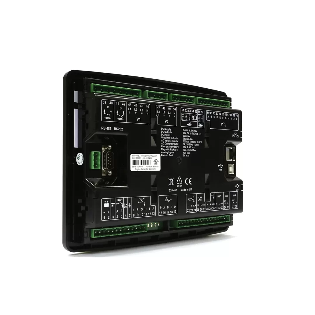 برد کنترل دیزل ژنراتور DSE ۸۶۶۰ دیپ سی AUTO SRART AND AUTO MAINS FAILURE CONTROL MODULES MODEL DSE 8660 DEEP SEA   دیپ سی Deep Sea